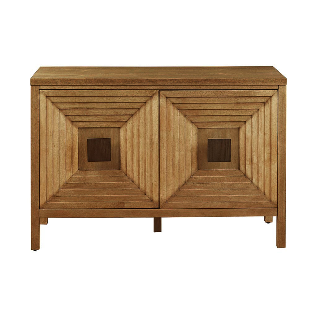 2-Door Accent Cabinet With Adjustable Shelves