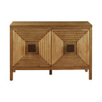 2-Door Accent Cabinet With Adjustable Shelves