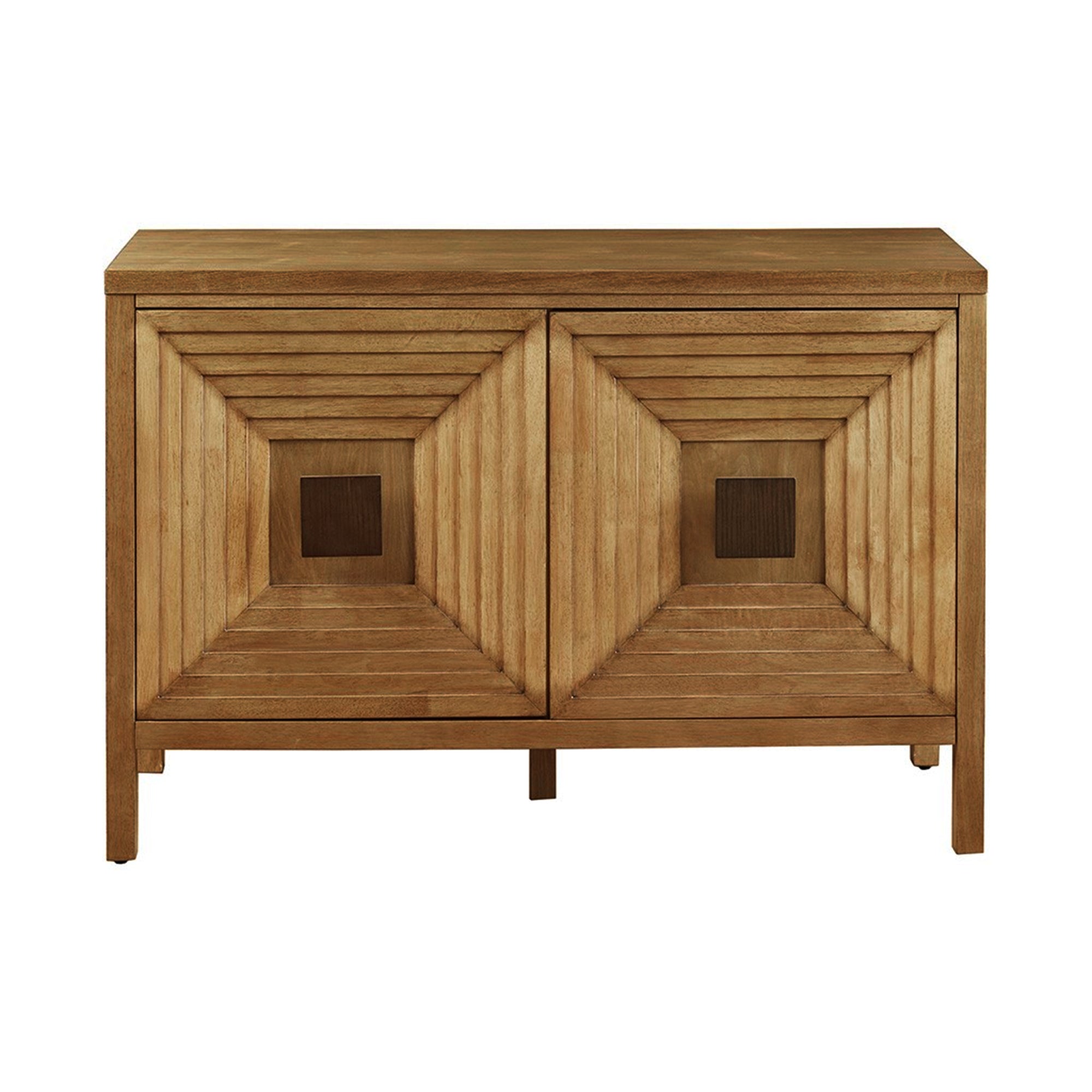 2-Door Accent Cabinet With Adjustable Shelves