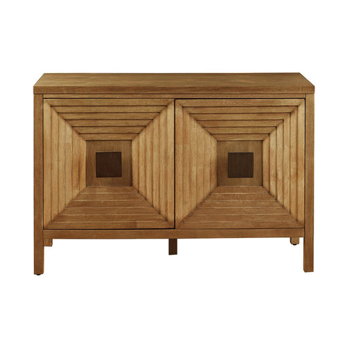 2-Door Accent Cabinet With Adjustable Shelves