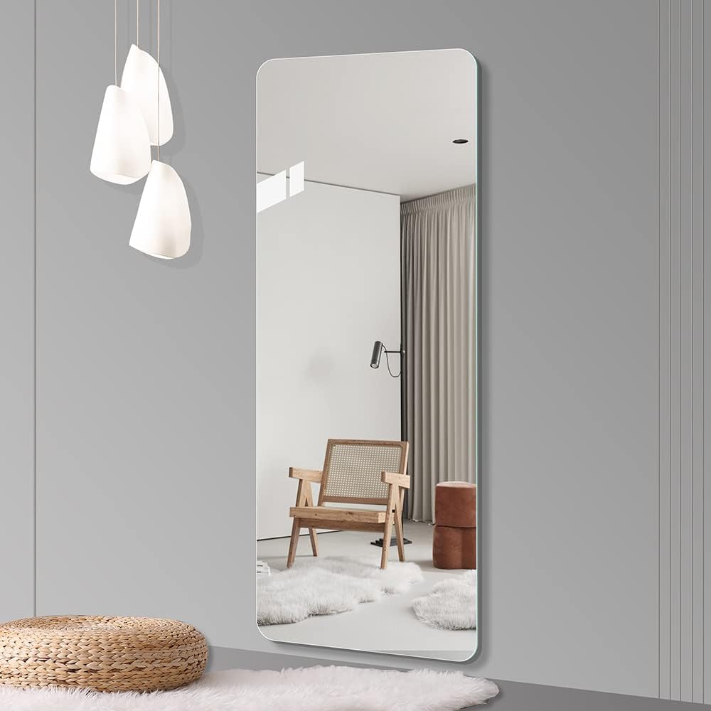 65"x 24" Full Body Round Corner Mirror