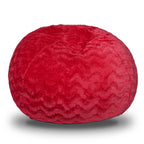 Faux Fur Bean Bag Chair - 5ft Cozy Lounger for Kids & Adults