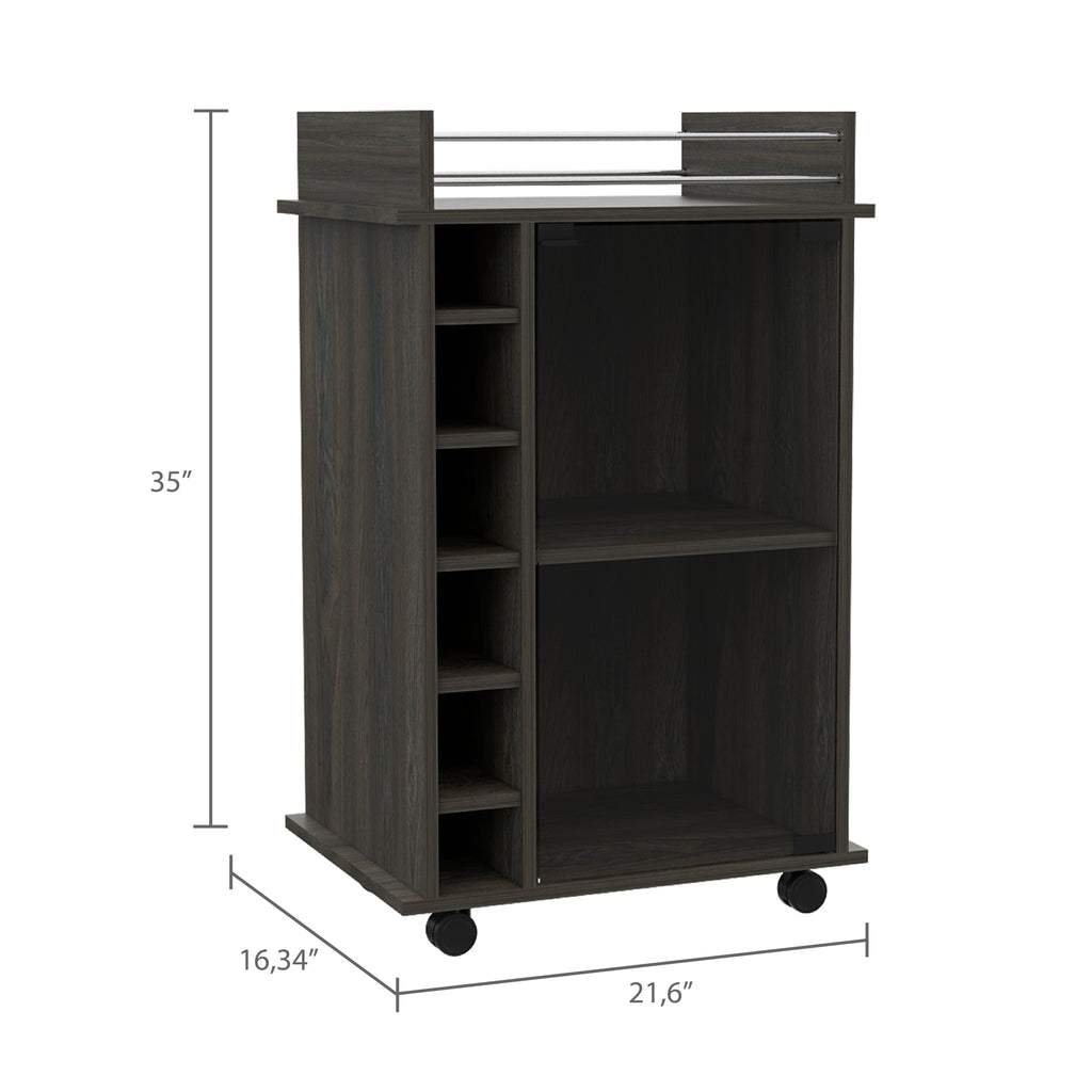 Dukat Bar Cart - Espresso