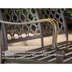 Outdoor 4 Piece Patio Conversation Set
