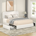 Liv Patented 2-Drawers Storage Bed - Queen Size