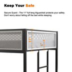 Adam Twin Over Twin Bunk Bed Metal