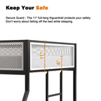 Adam Twin Over Full Bunk Bed Metal