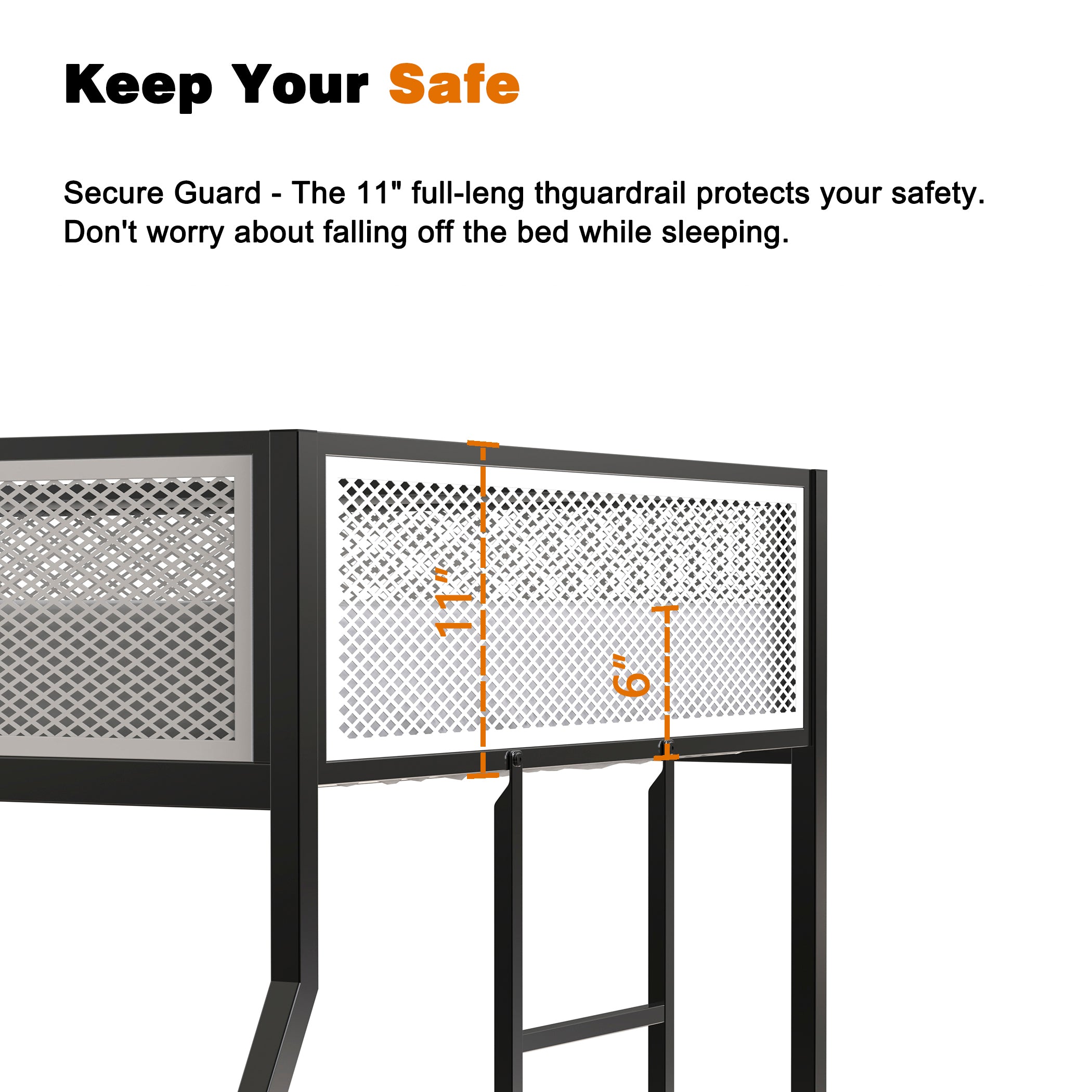 Adam Twin Over Full Bunk Bed Metal