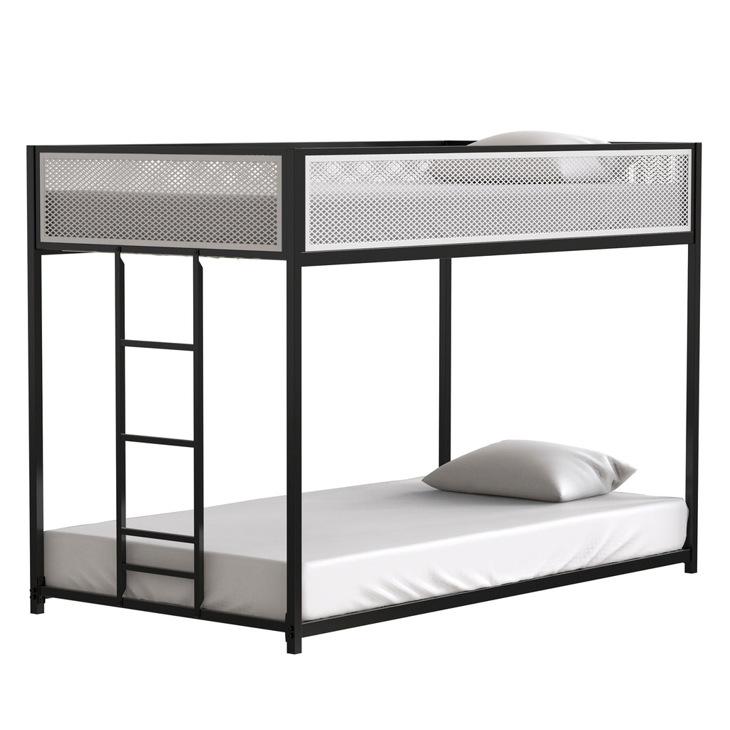 Adam Twin Over Twin Bunk Bed Metal