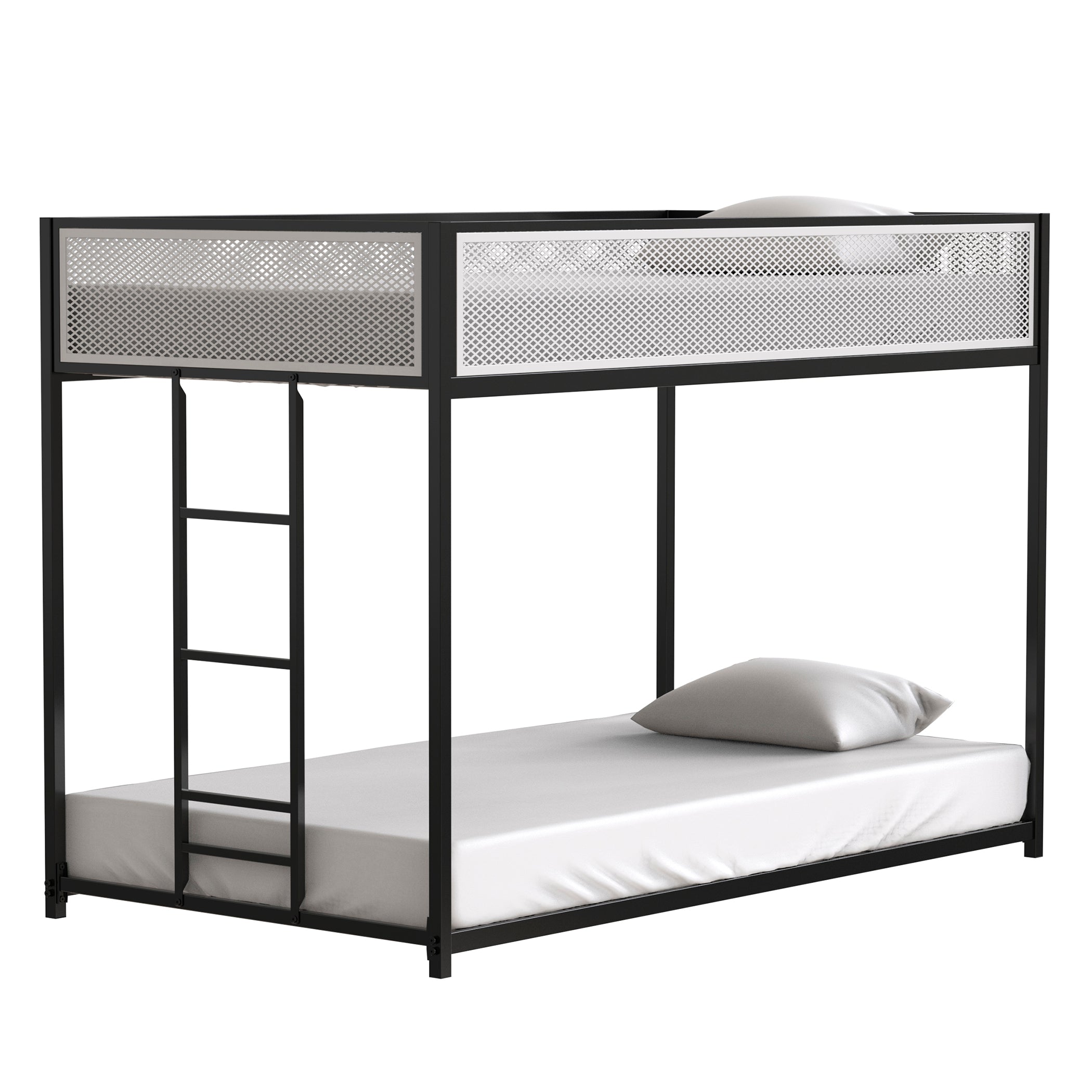 Adam Twin Over Twin Bunk Bed Metal