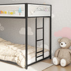 Adam Twin Over Twin Bunk Bed Metal