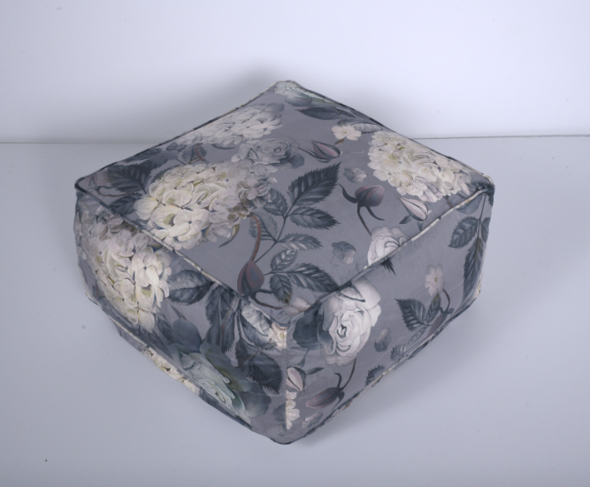Hazel Large Square Pouf
