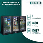 ORIKOOL 53 Inch Beverage Refrigerators Cooler
