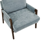 Kelly Mid-Century Modern Velvet Accent Armchair