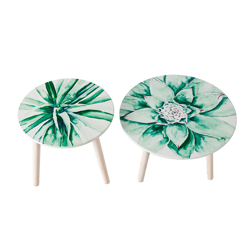 S/2 Nature Inspired Side Tables