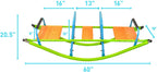High Quality Kids Seesaw Plastic Seat Playground Equipment