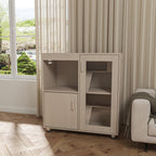 4-Tier Hamster Cage with Storage Cabinet