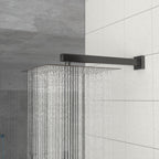 Rain Fixed Shower Head (10 Inch Square, Oil Rubbed Bronze)
