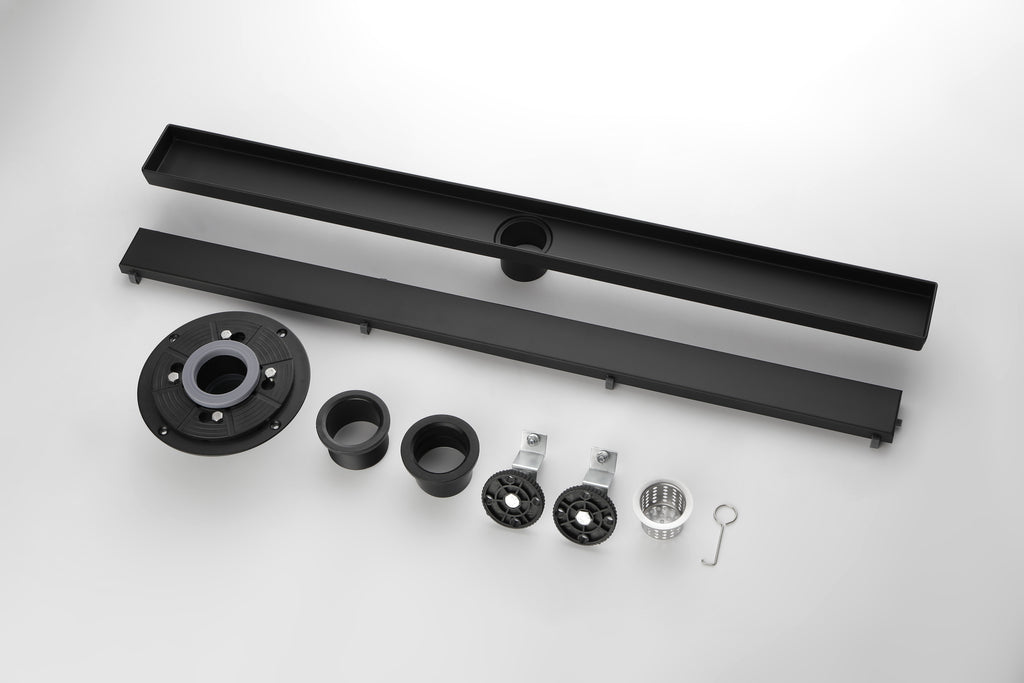36 Inch Linear Shower Drain with Removable Cover