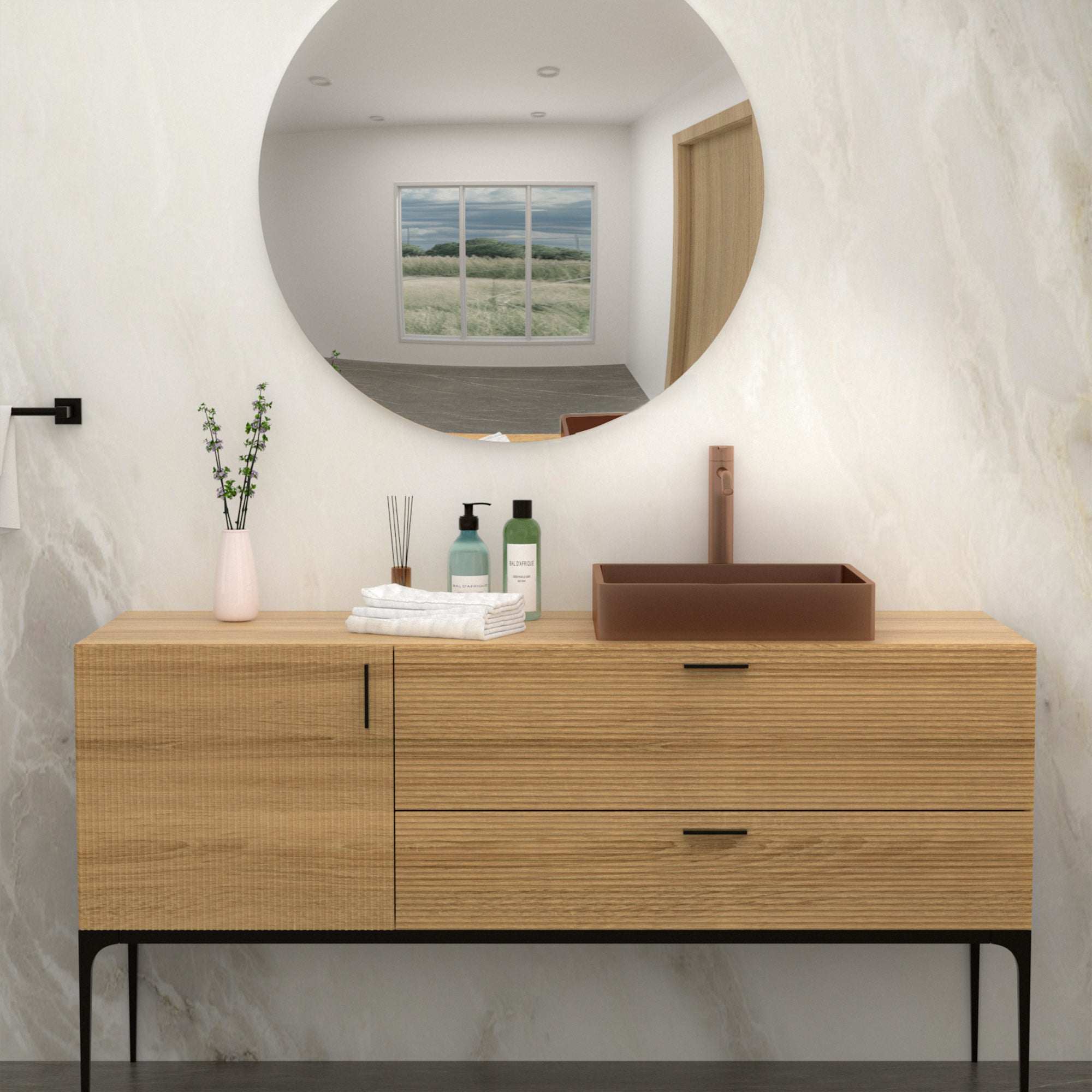 19"x15" Stainless Steel Bathroom Sink
