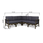 Perla 5-Pcs Sofa Set