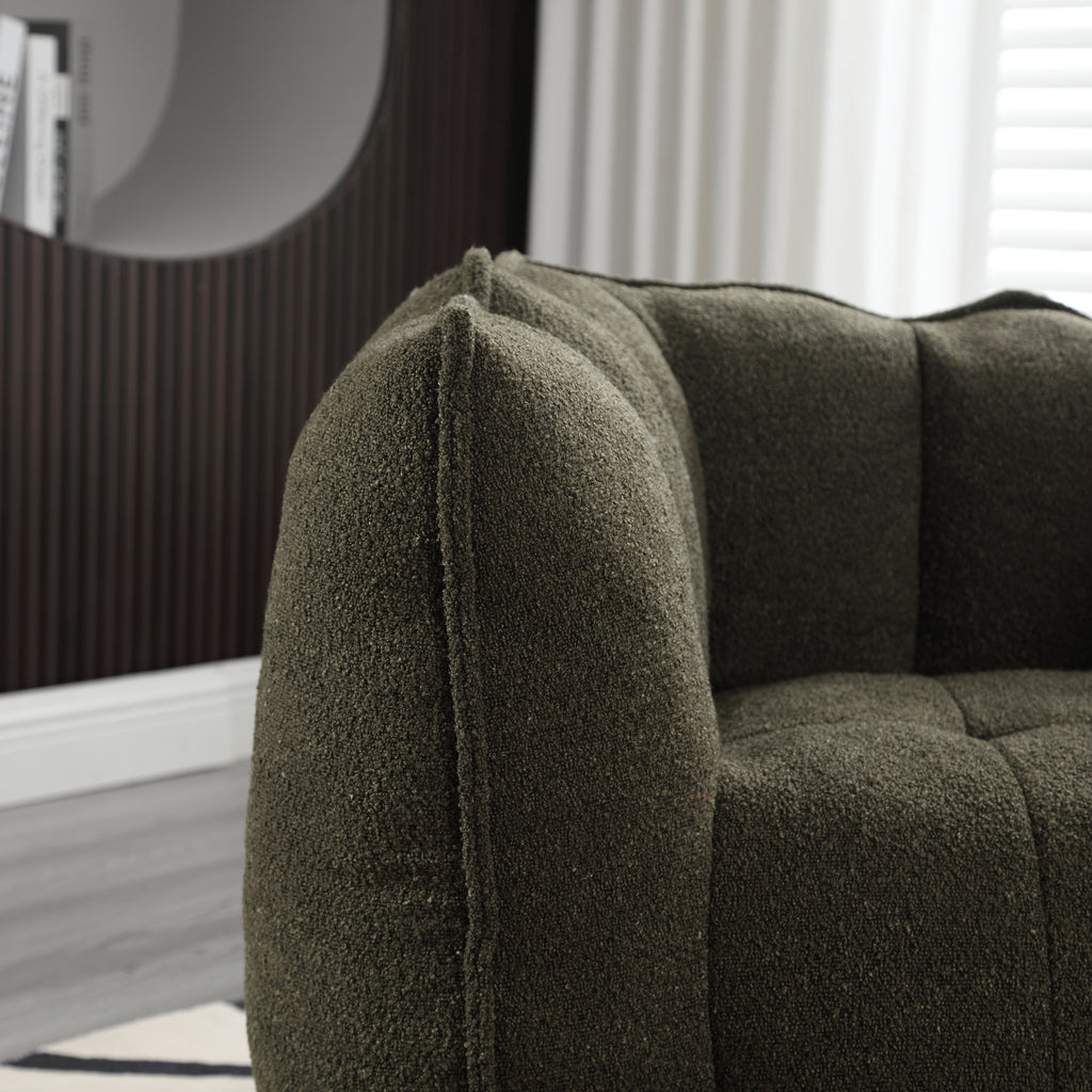 Soft Bean Bag Chair with High Resilient Foam
