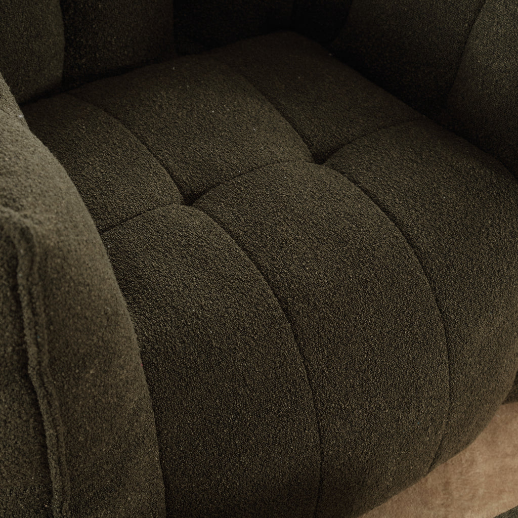 Soft Bean Bag Chair with High Resilient Foam