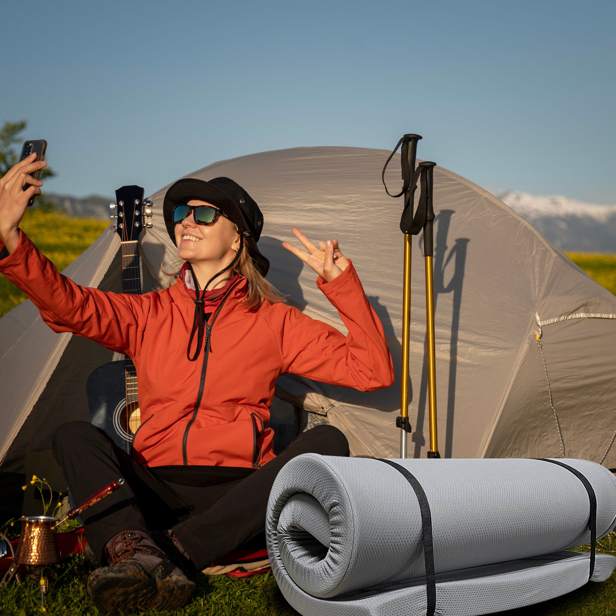 Memory Foam Camping Mattress