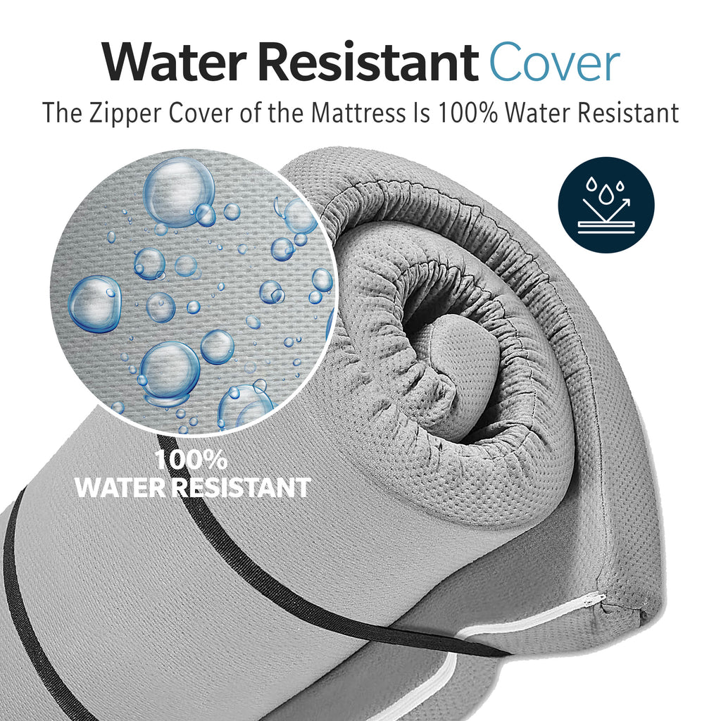 Memory Foam Camping Mattress - 75"x38"x3"