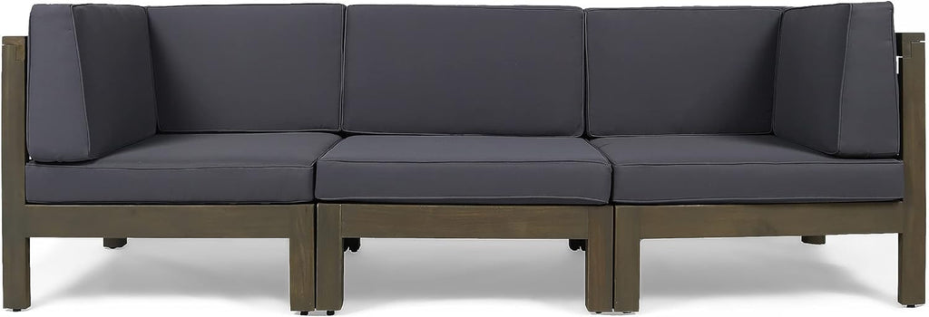 Oana 3-Piece Sofa Set, Dark