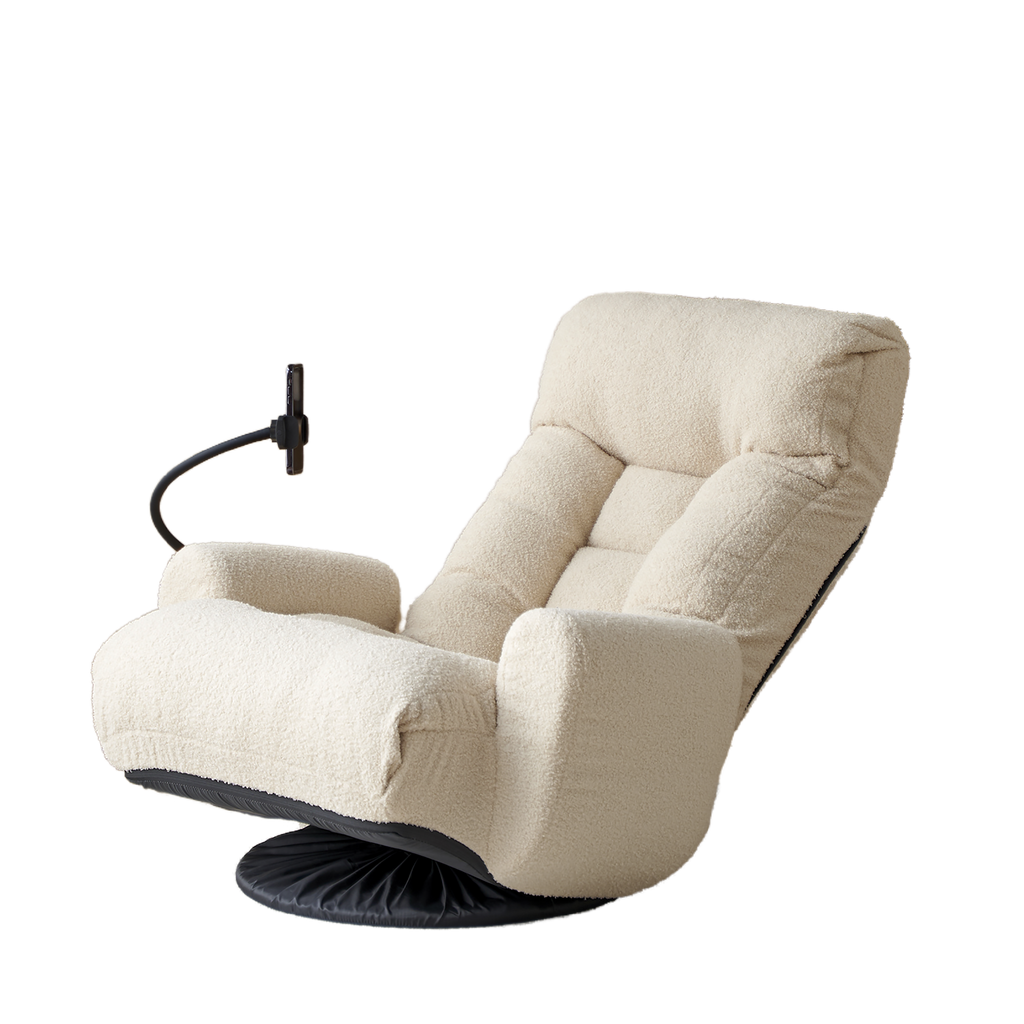 Adjustable Head and Waist Game Chair