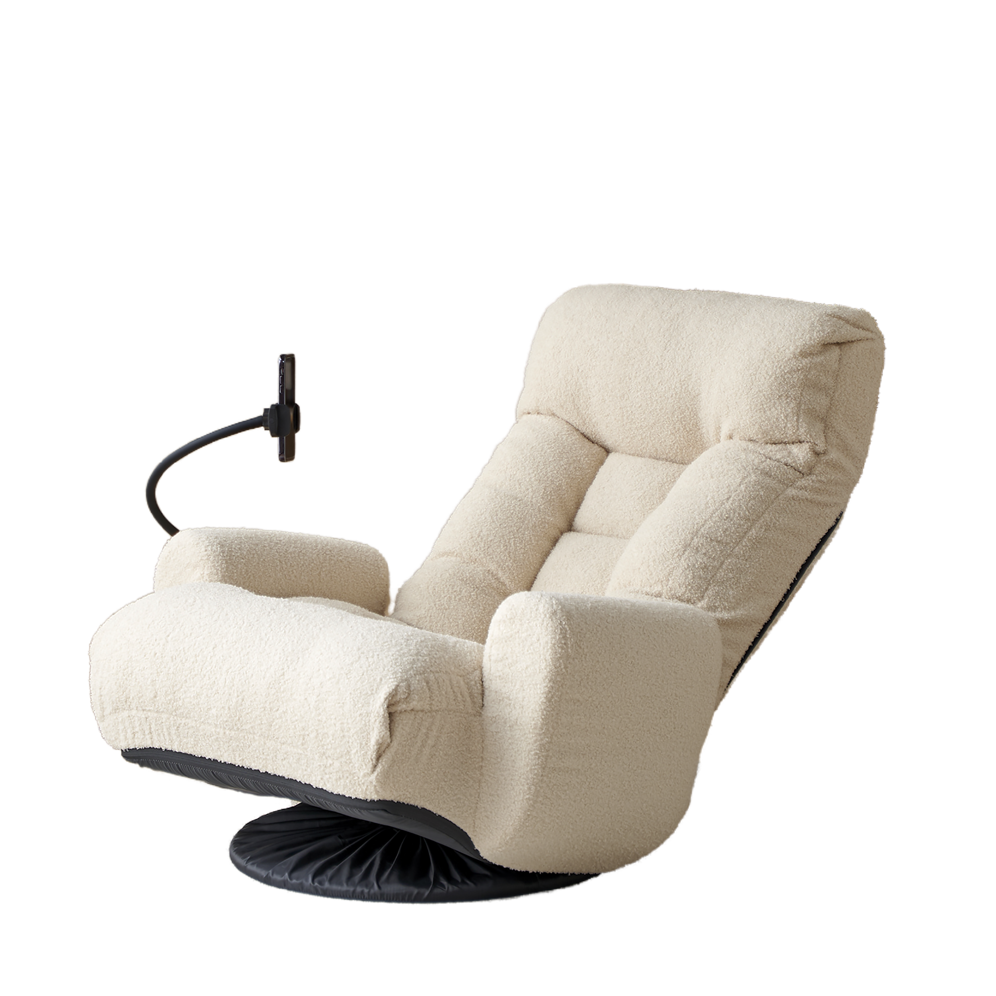 Adjustable Head and Waist Game Chair