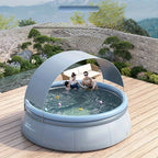 Outdoor Inflatable Swimming Pool - 118.11in Diameter