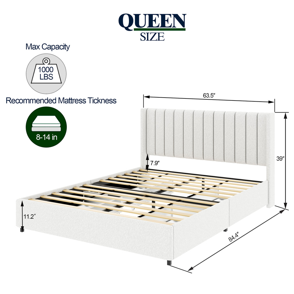 Anda Queen Size Bed