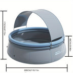Outdoor Inflatable Swimming Pool - 118.11in Diameter