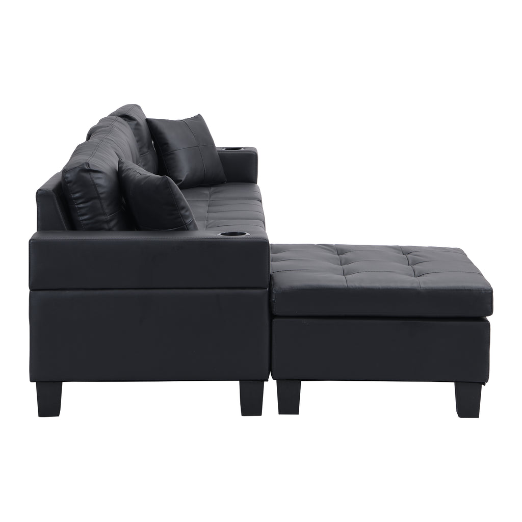 Sectional Sofa Set for Living Room with Chaise Lounge