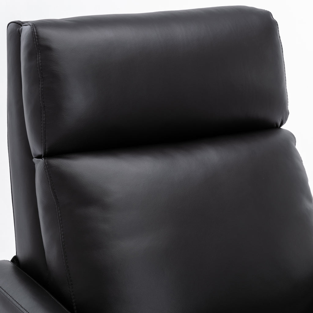 Richland Leather Push Back Recliner