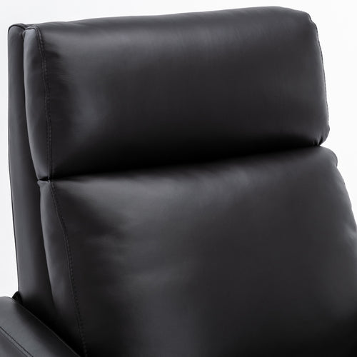 Richland Leather Push Back Recliner