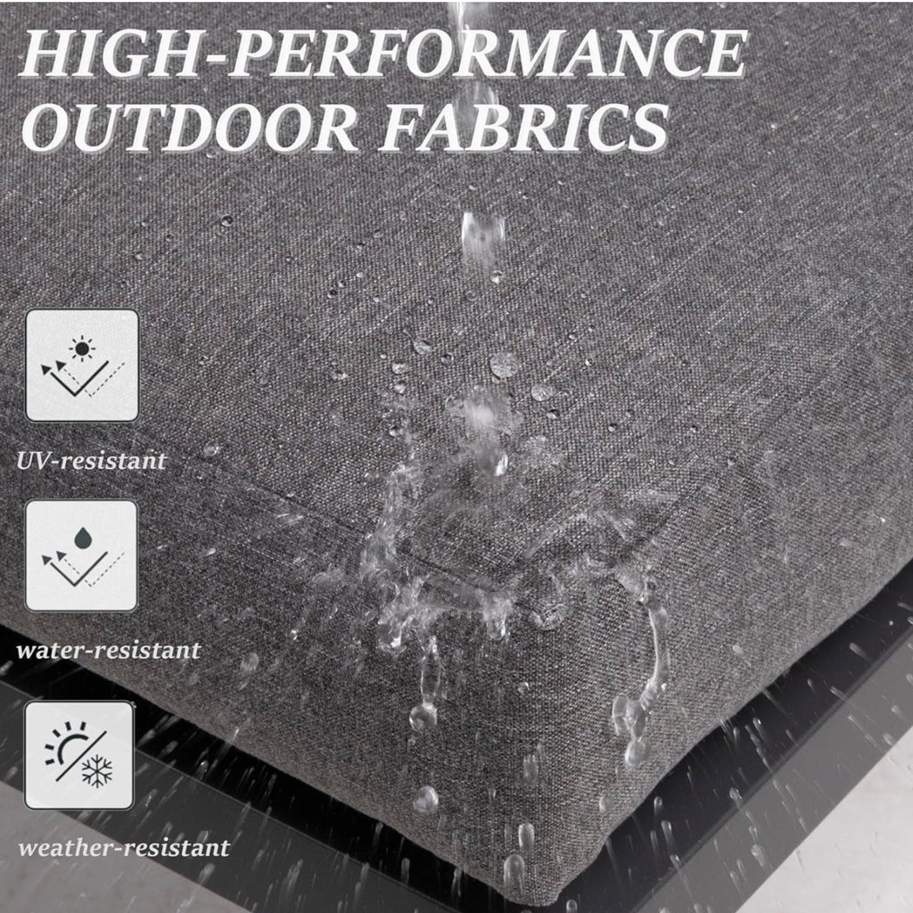 All-Weather 7-Piece Ultra Aluminum Patio Furniture Set