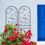 2 Pack Metal Garden Trellis 71" x 19.7"