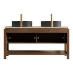 Indigo 60-Inch Bathroom Vanity & Sink