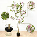6FT Artificial Bougainvillea Tree