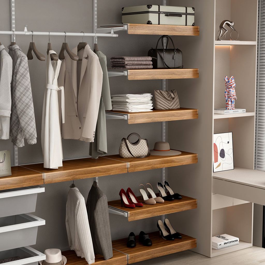 5 Pcs Wire Shelf Covers for Removable Closet & Pantry Shelving