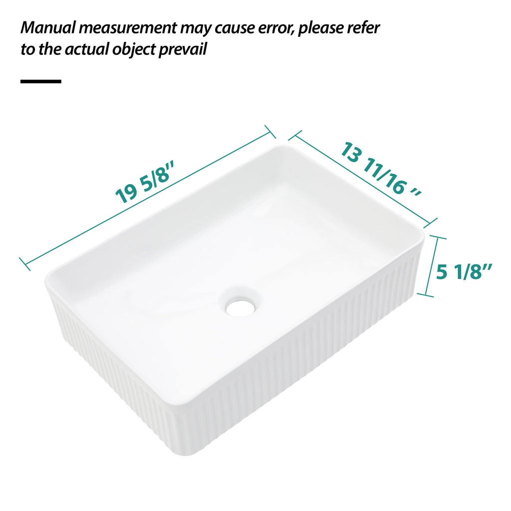 Modern Ceramic Bathroom Vessel Sink