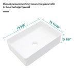 Modern Ceramic Bathroom Vessel Sink