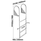 Flip-Up Dock Ladder, 4-Step