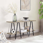 Celine 47" Console Table in Rustic