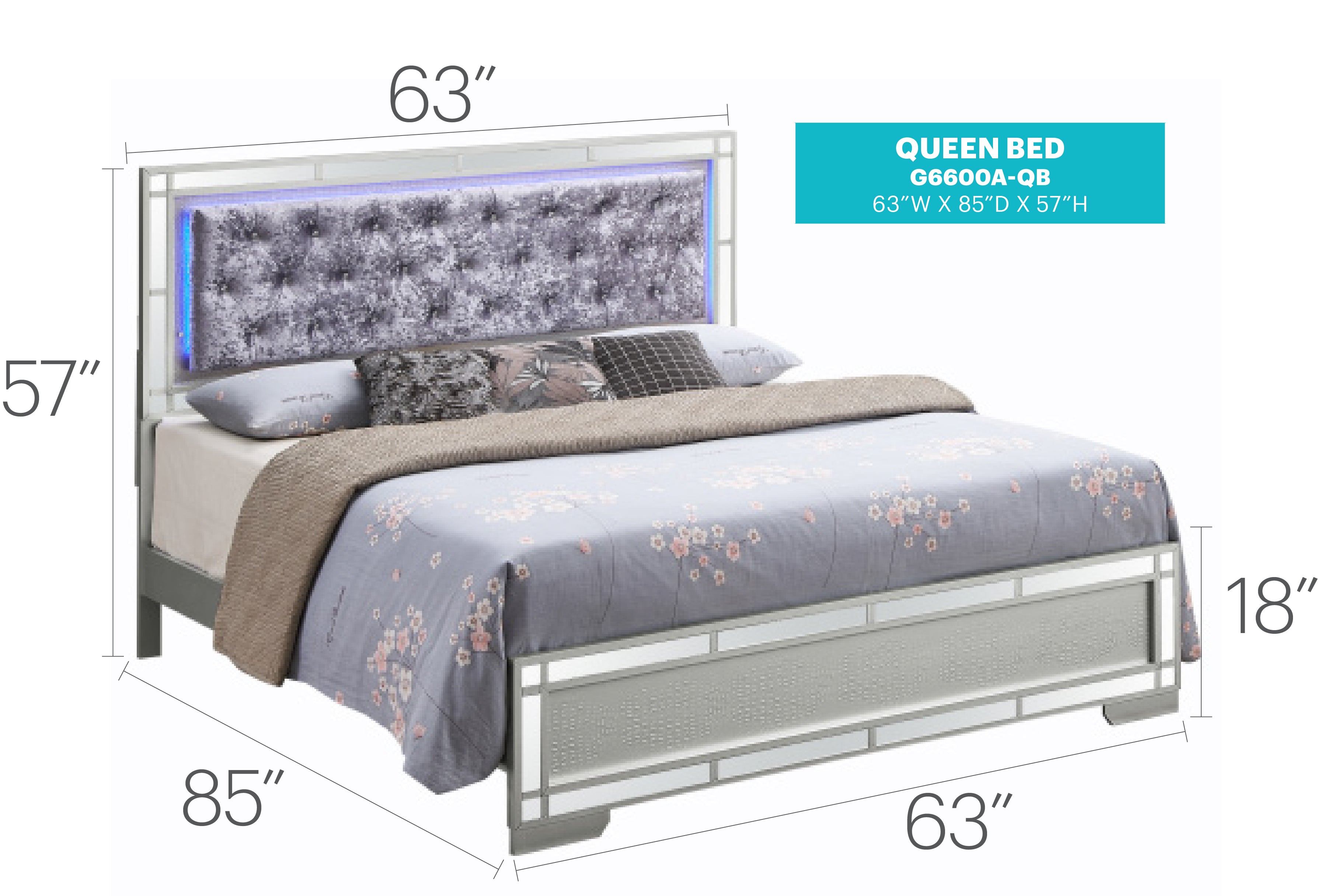 Glamorous Bed Frame