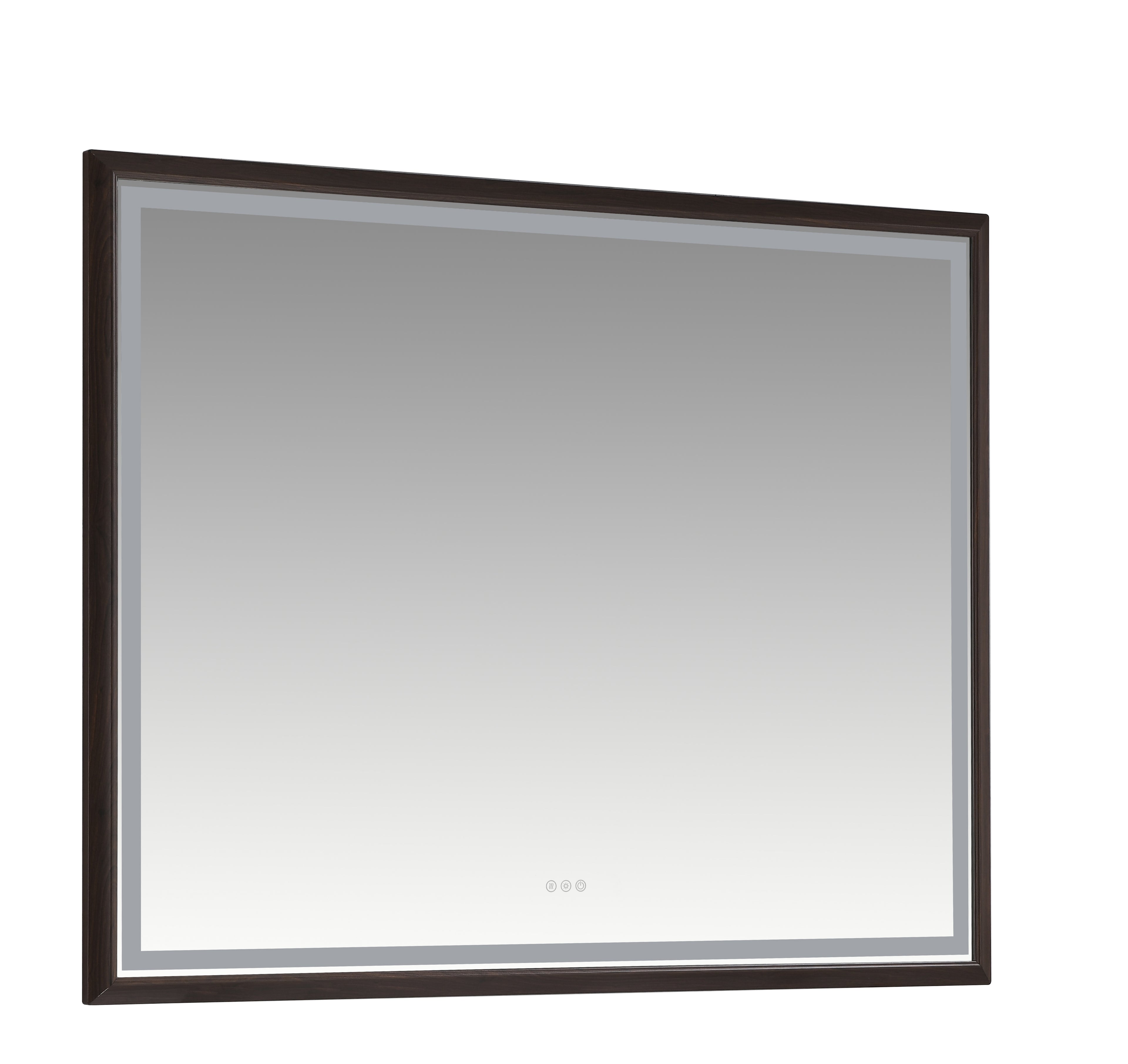 60 x 48 Inch LED Bathroom Mirror with Aluminum Frame
