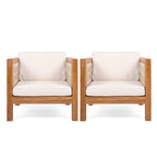 Outdoor Club Chair Set of 2